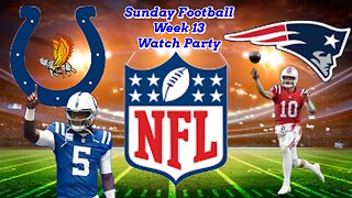 Indianapolis Colts Vs New England Patriots: NFL Week 13 Watch Party and Play by Play