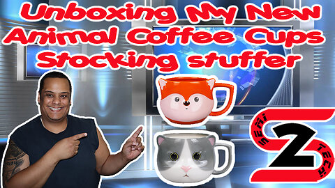 Unboxing My New Animal Coffee Cups - Great Stocking Stuffer