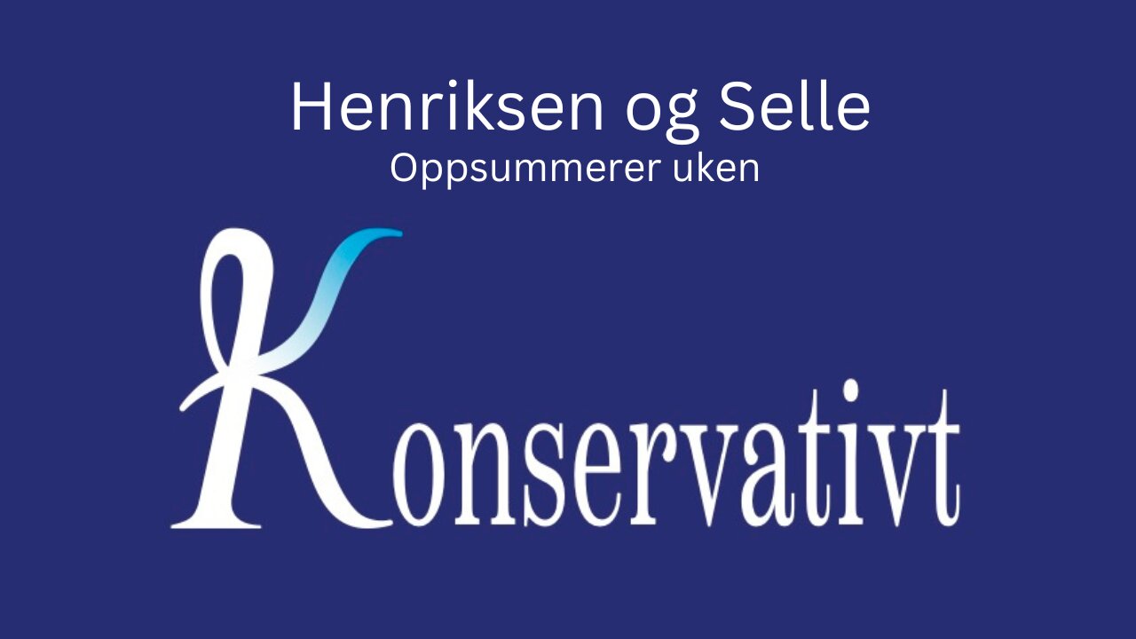 Henriksen og Selle Ep.10 WEF - Eldreomsorg - Bistand - Vold i skolen - Kristne verdier - Strømkrise