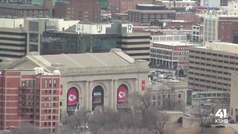 Union station AFC Champions banner timelapse