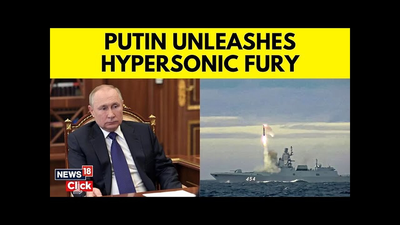 Putin Confirms That Russia Tested A Hypersonic Missile In An Assault on the Ukrainian | N18G