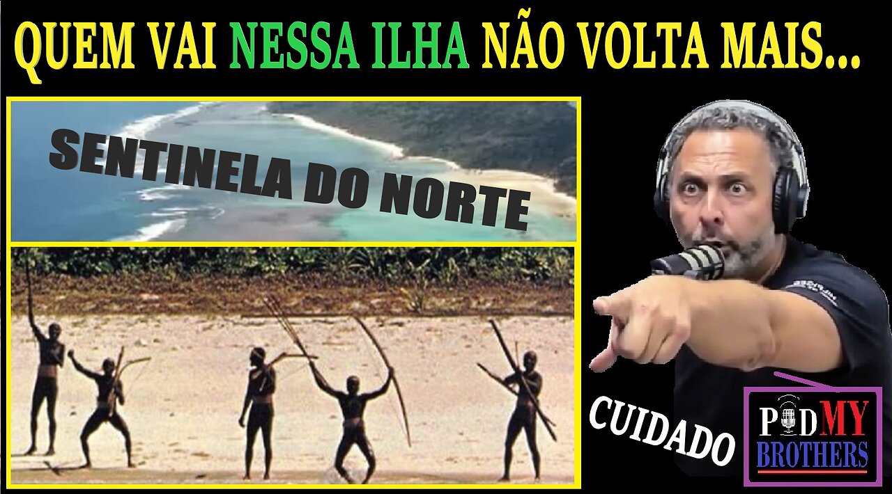 NÃO CONHEÇA A ILHA SENTINELA DO NORTE...