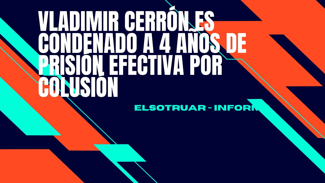 Vladimir Cerrón es condenado a 4 años de prisión efectiva por colusión