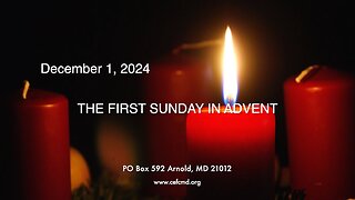 Cornerstone Free Church Worship Service - December 1, 2024