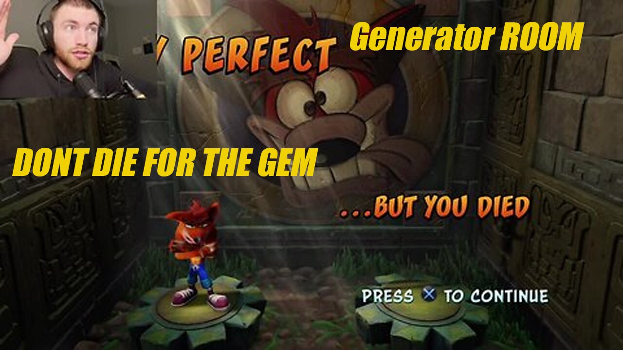 Crash Bandicoot: Generator room 100% Guide