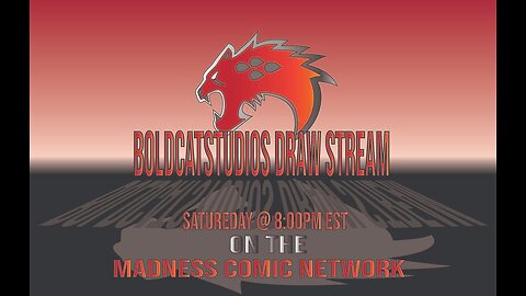 Boldcat Studios DrawStream! E95 via the Madness (pre-recorded)