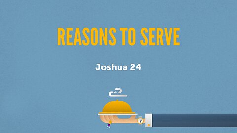 Reasons to Serve - Pastor Jeremy Stout