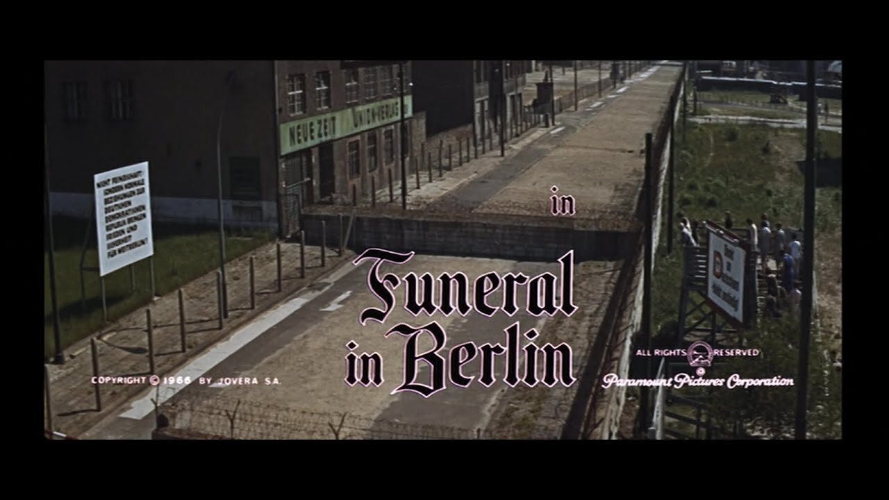 "Funeral In Berlin" (1966) Micheal Caine