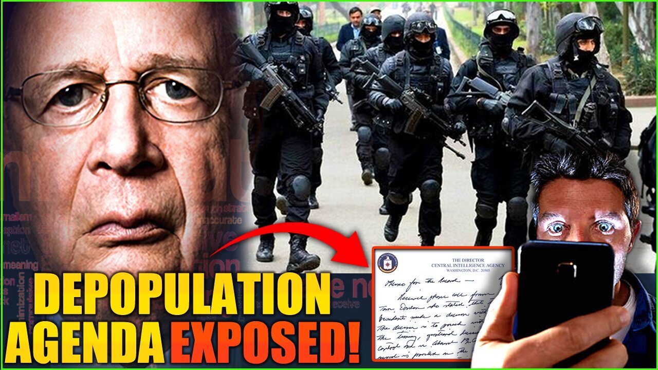 💥🌎 CIA Agent's 1992 Confession Unearthed ~ He Claims That Klaus Schwab's WEF Will Kill 4 Billion by 2030!