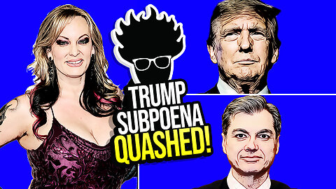 NYC Judicial CORRUPTION? Judge Merchan QUASHES Trump's Subpoena for Stormy Daniels! Viva Frei Vlawg