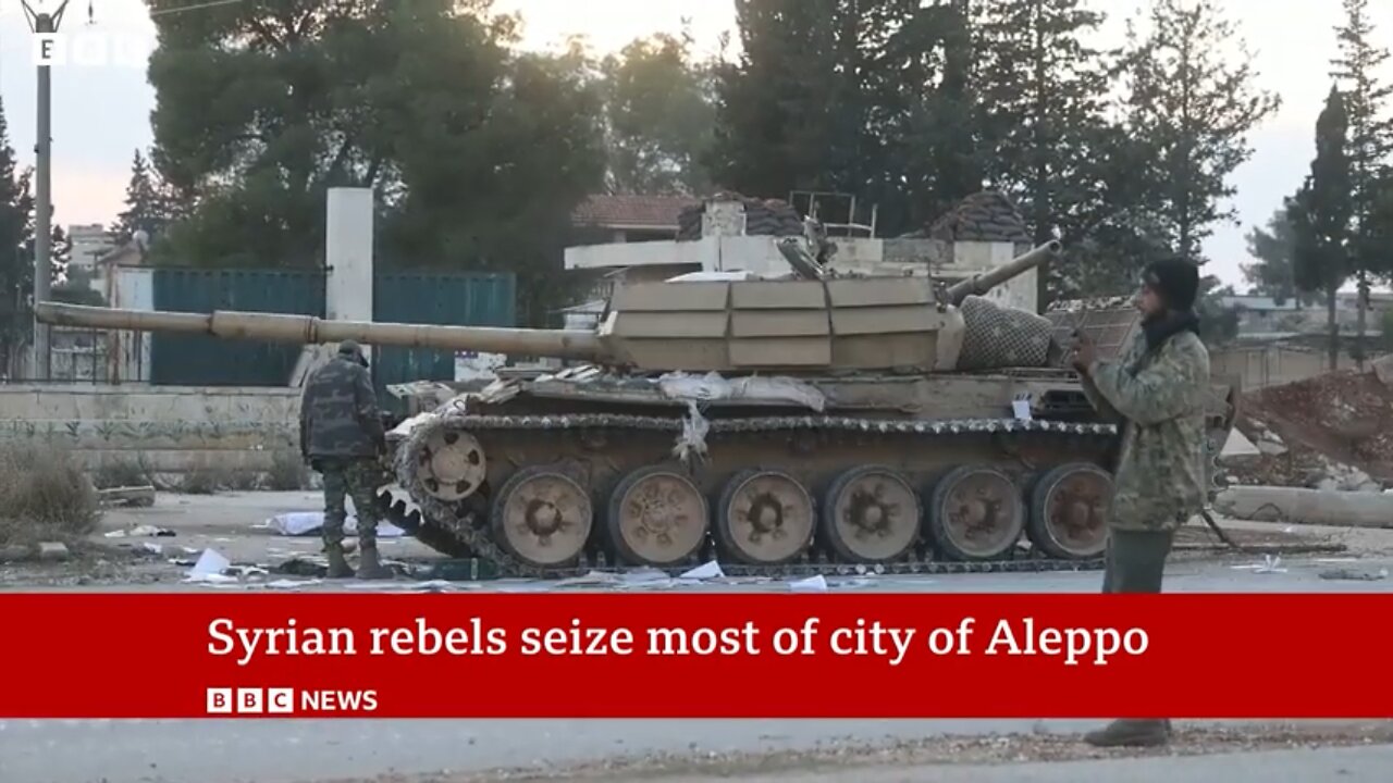 Russian Strikes Hit Aleppo As Rebels Take Control Of City