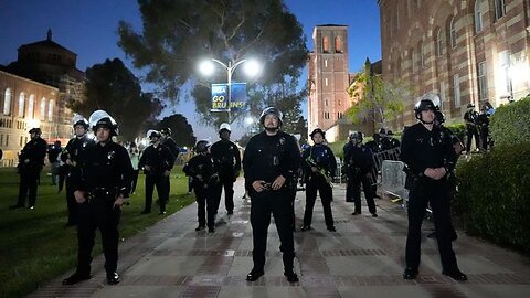 Police arrest more than 200 protesters on UCLA’s campus