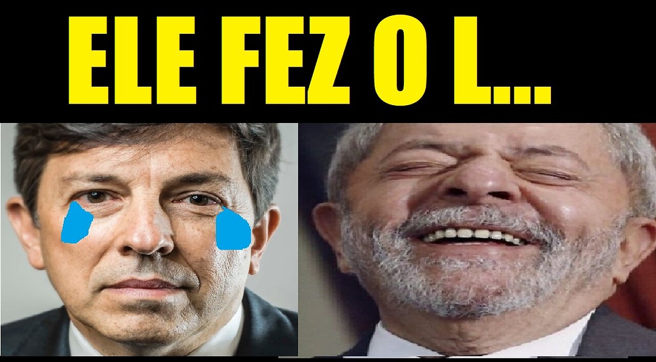 JOÃO AMOEDO FEZ O L E AGORA RECLAMA DO LULA