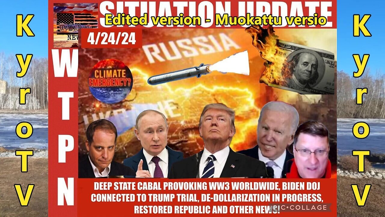 Situation Update - April 24, 2024 (edited version) (Swedish subtitles)
