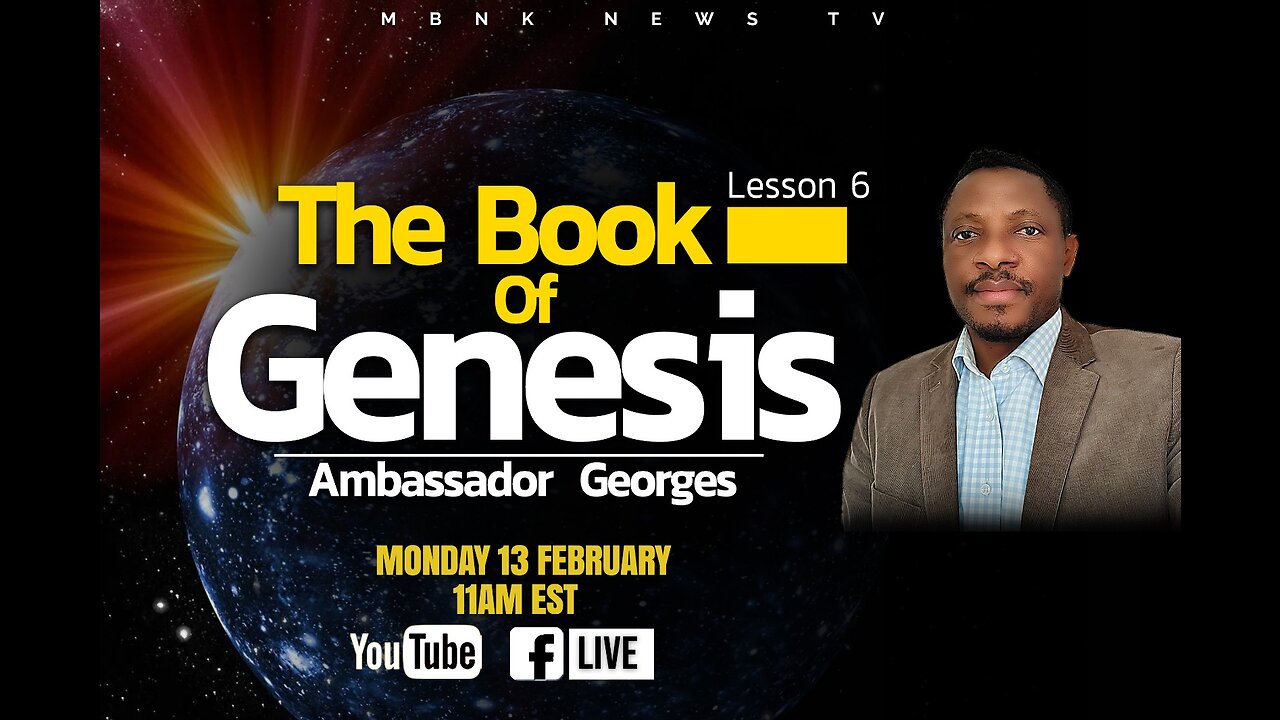 The Book of Genesis Lesson 6