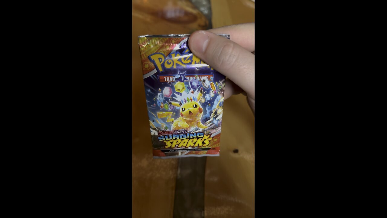 Hunting pikachu in surging sparks series in Pokémon