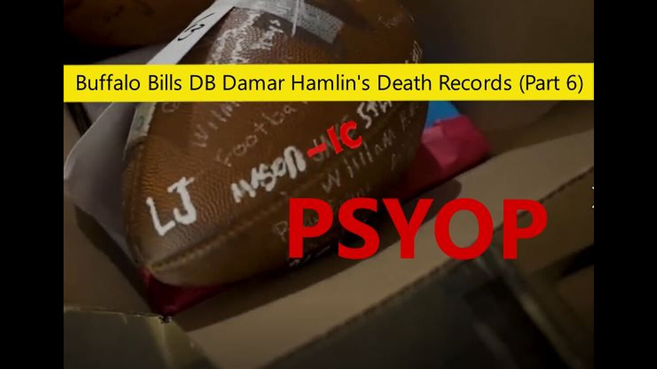 Buffalo Bills DB Damar Hamlin's Death Records (Part 6)