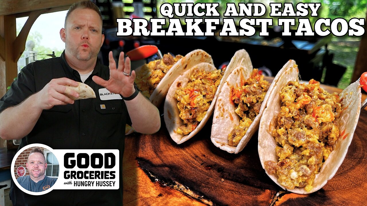 Matt Hussey's Quick and Easy Breakfast Tacos | Blackstone Griddles