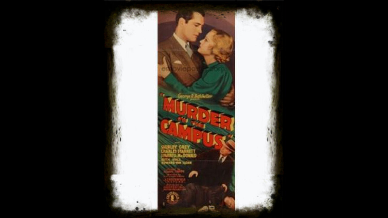 Murder On The Campus 1933 | Classic Mystery Drama | Vintage Full Movies | Crime Drama