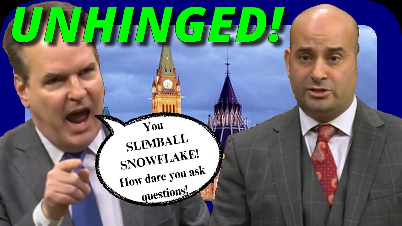 Childish Minister Comes Unglued in House of Commons!