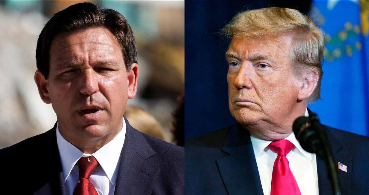 DeSantis Responds Directly to Trump Sharing Photo Accusing Florida Governor of Being a ‘Groomer’