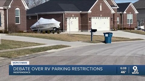 Independence considers changes to RV, boat parking law