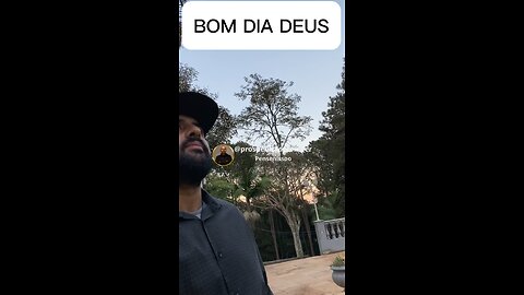 Bom dia Deus