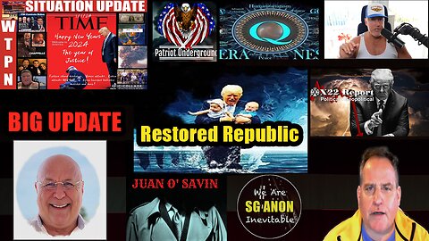 RESTORED REPUBLIC. JUDY BYINGTON. X22 REPORT. TRUMP NEWS ~ MAY 01, 2024