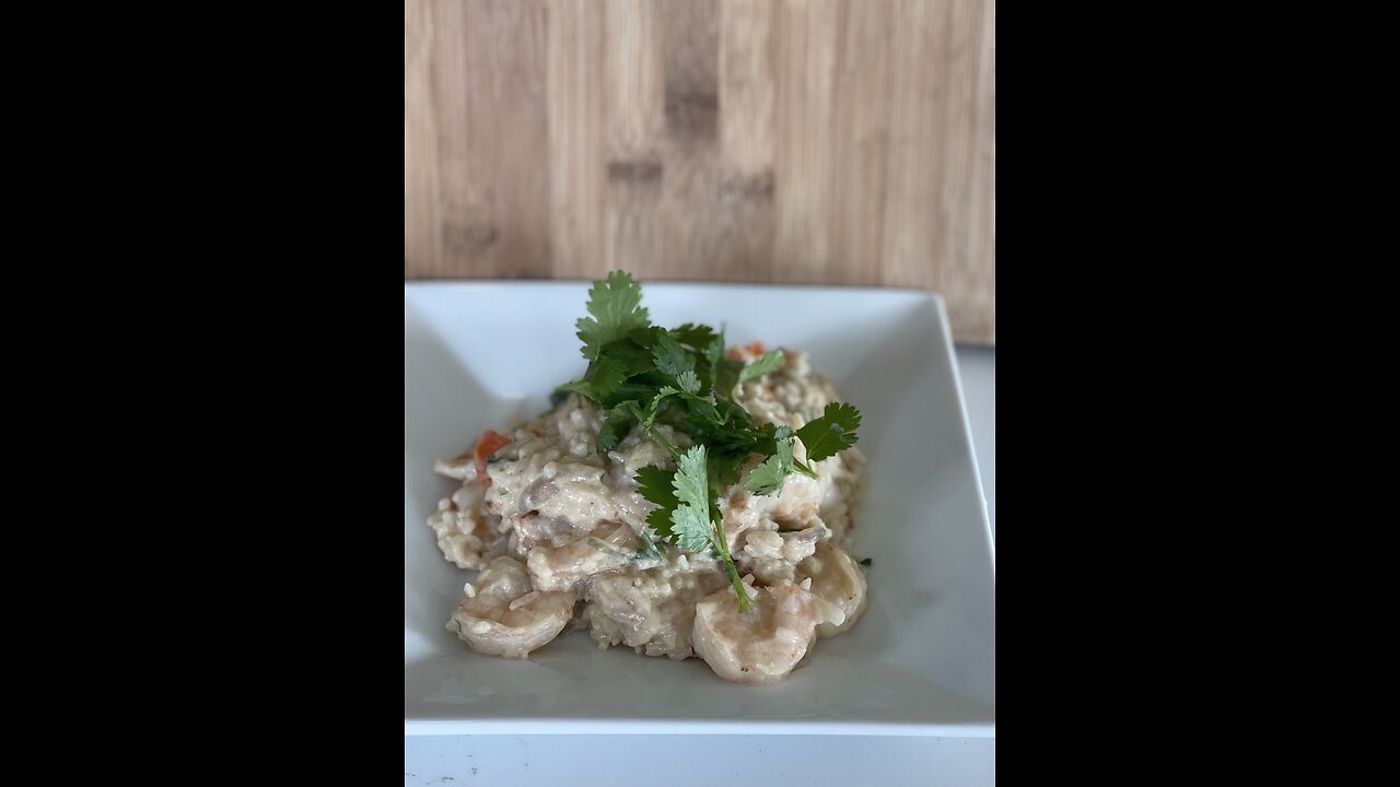 Quick Caribbean coconut shrimp