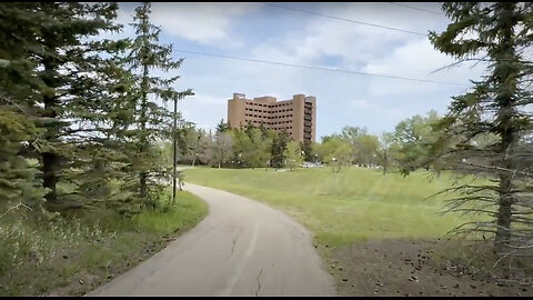 Walking in Regina, May 29, 2024: A windy walk around SaskPolytechnic