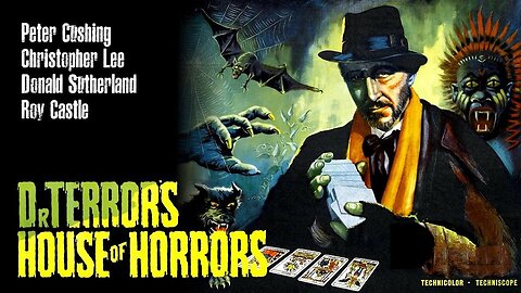 DR. TERROR'S HOUSE OF HORRORS 1965 Anthology of 5 Tales of Terror FULL MOVIE HD & W/S