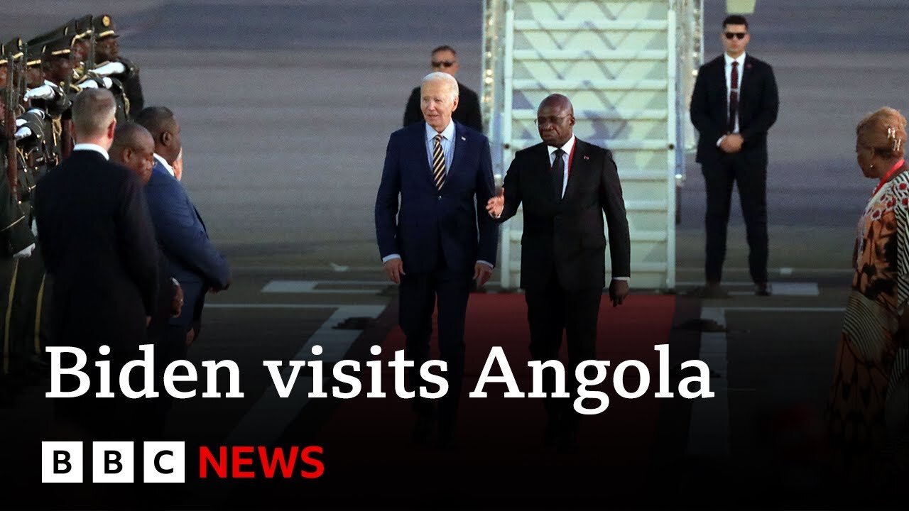 US President Joe Biden visits Angola in bid to rival China | BBC News