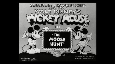 Mickey Mouse - The Moose Hunt (1931)