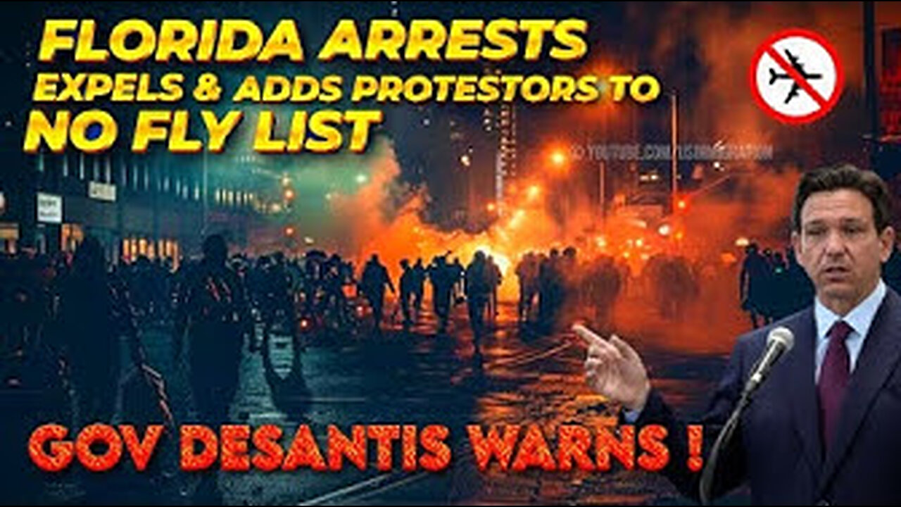 Students & Faculty Put on No Fly Terrorist List For Protesting By DeSantis. What a POS Fascist