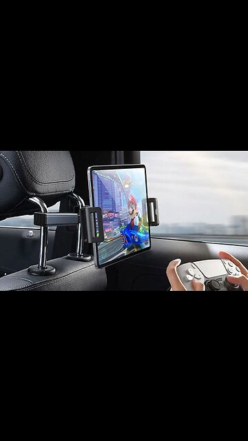 Car Tablet Stand Holder Headrest Mount