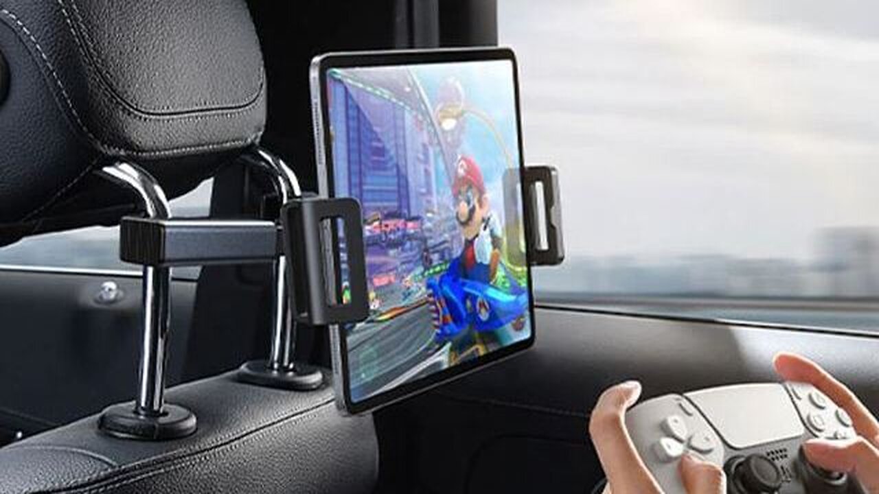 Car Tablet Stand Holder Headrest Mount