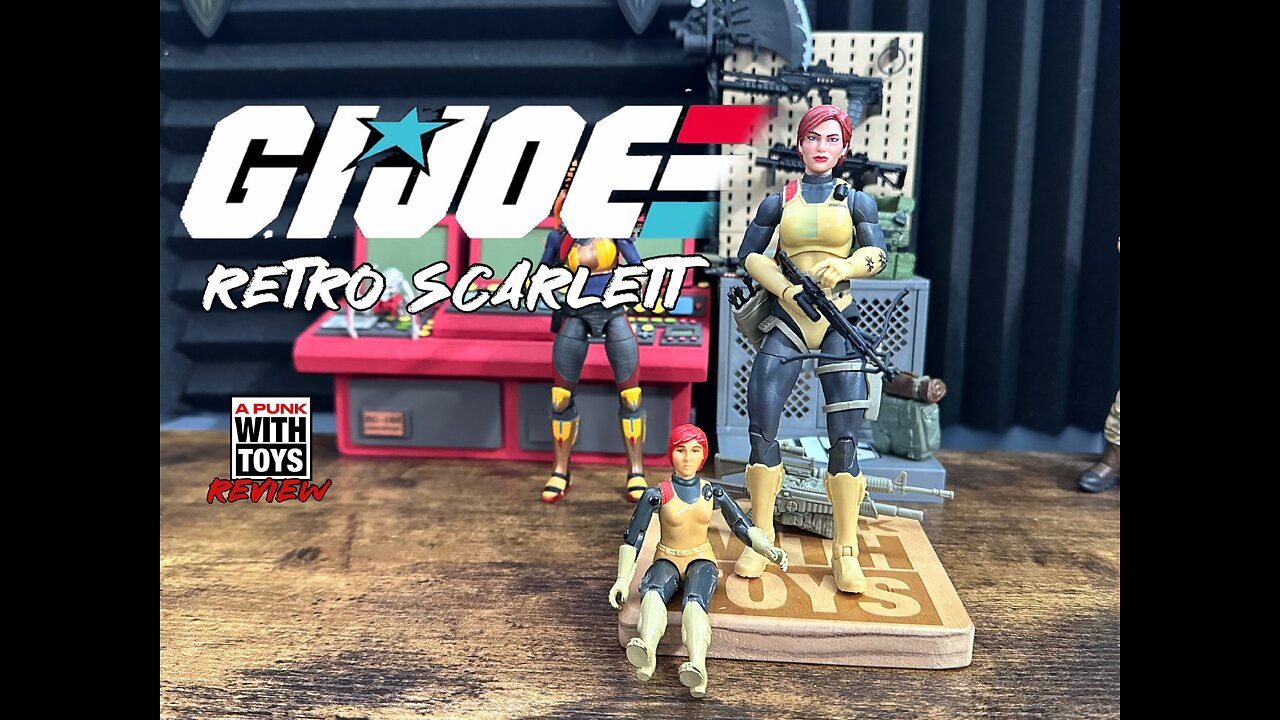 GI Joe Retro Scarlett Review