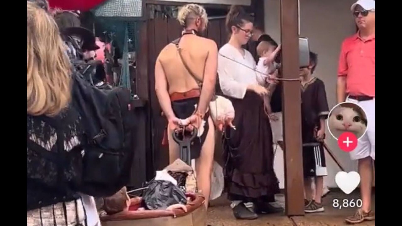 Disturbing Video Shows Parents Practicing Their Kinks In Public With Their Kids As Witnesses