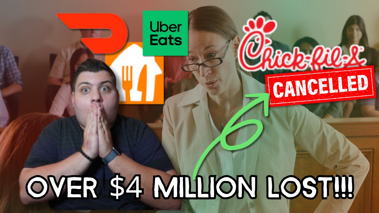 ChickFilA EXPOSED for Inflating Prices for Delivery and Loses Millions! Doordash UberEats Grubhub