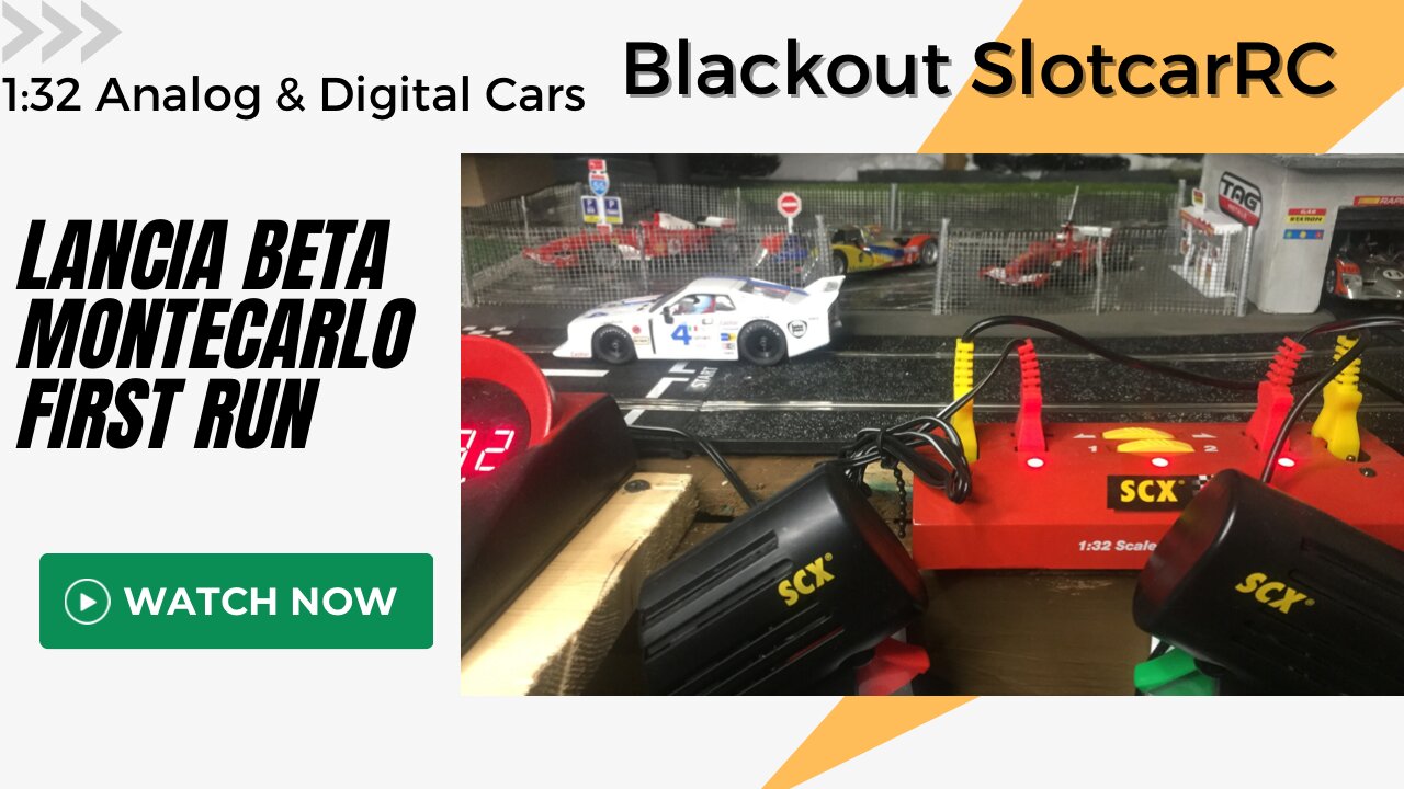 Slot Cars-Lancia Beta Montecarlo-