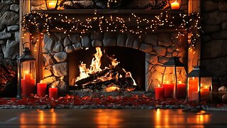 ATSAU Entertainment's 7 Hour Christmas Fireplace, No Music