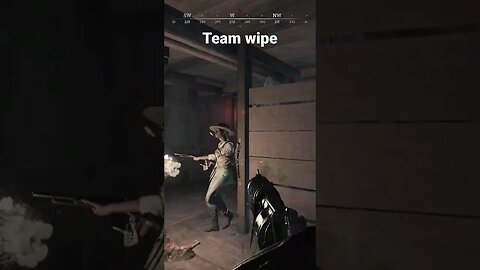 Team wipe by myself! #huntshowdown #shorts #shortsfeed #fanning #tripplekill #fraggrenade #frag #win