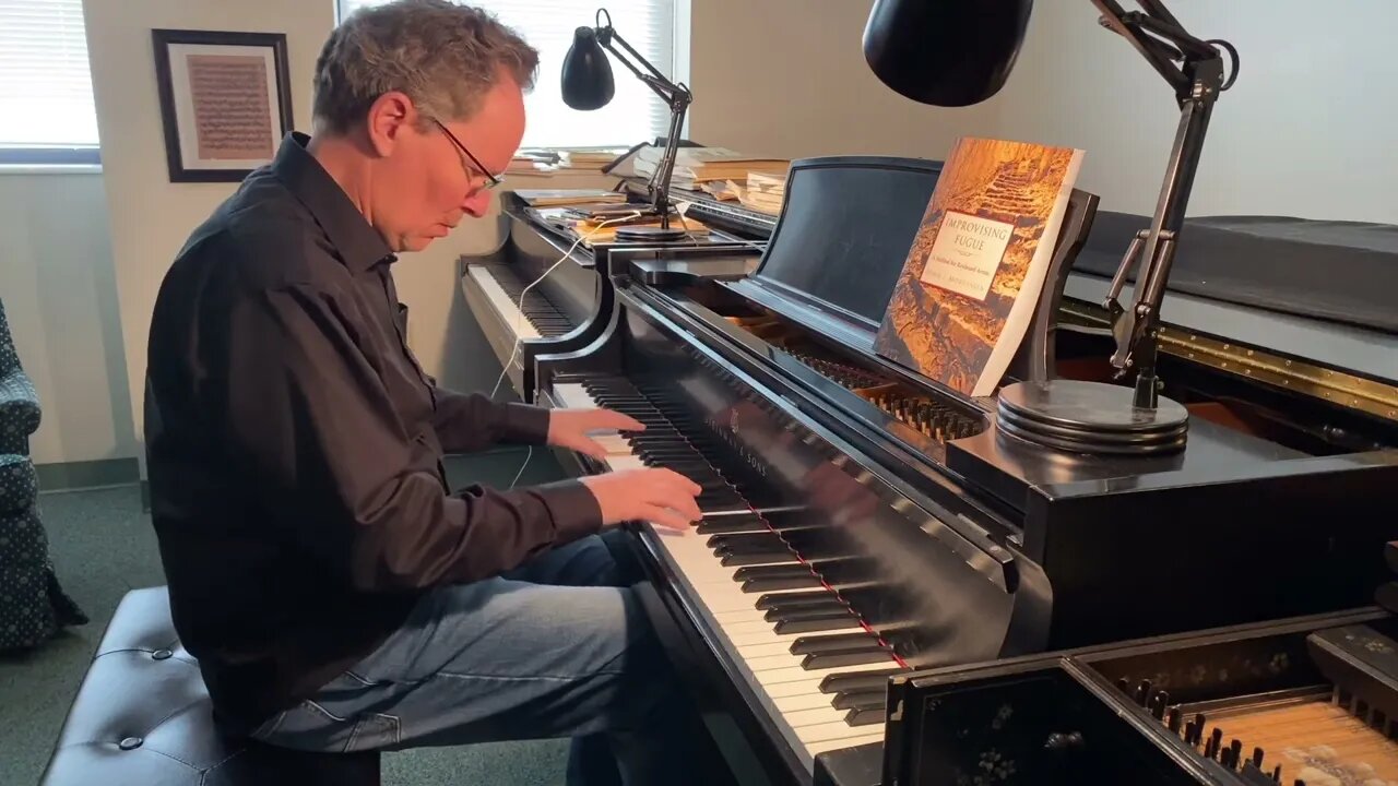 John Mortensen improvises a Prelude and Fugue for Ep. 155 on the Nikhil Hogan Show!