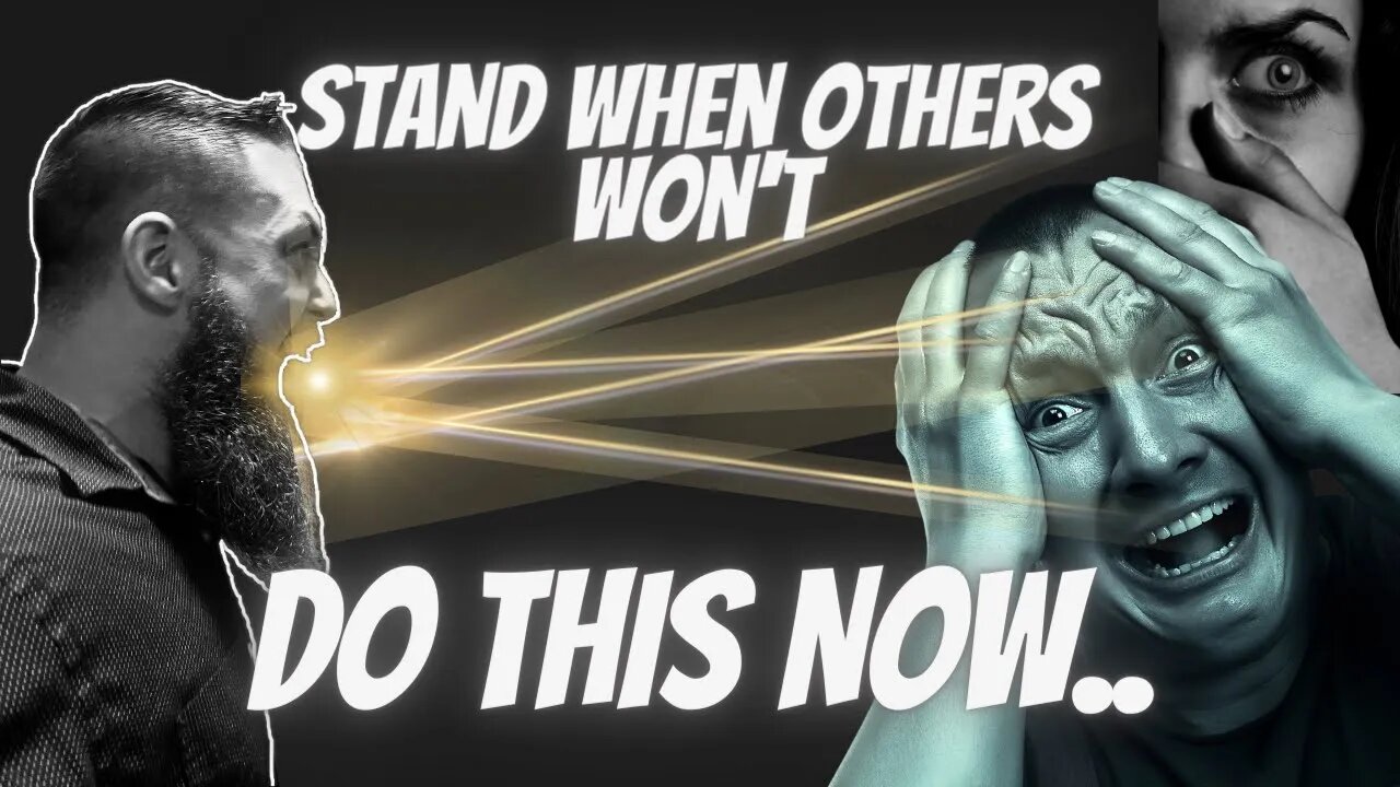 Stand Up For What You Believe is Right
