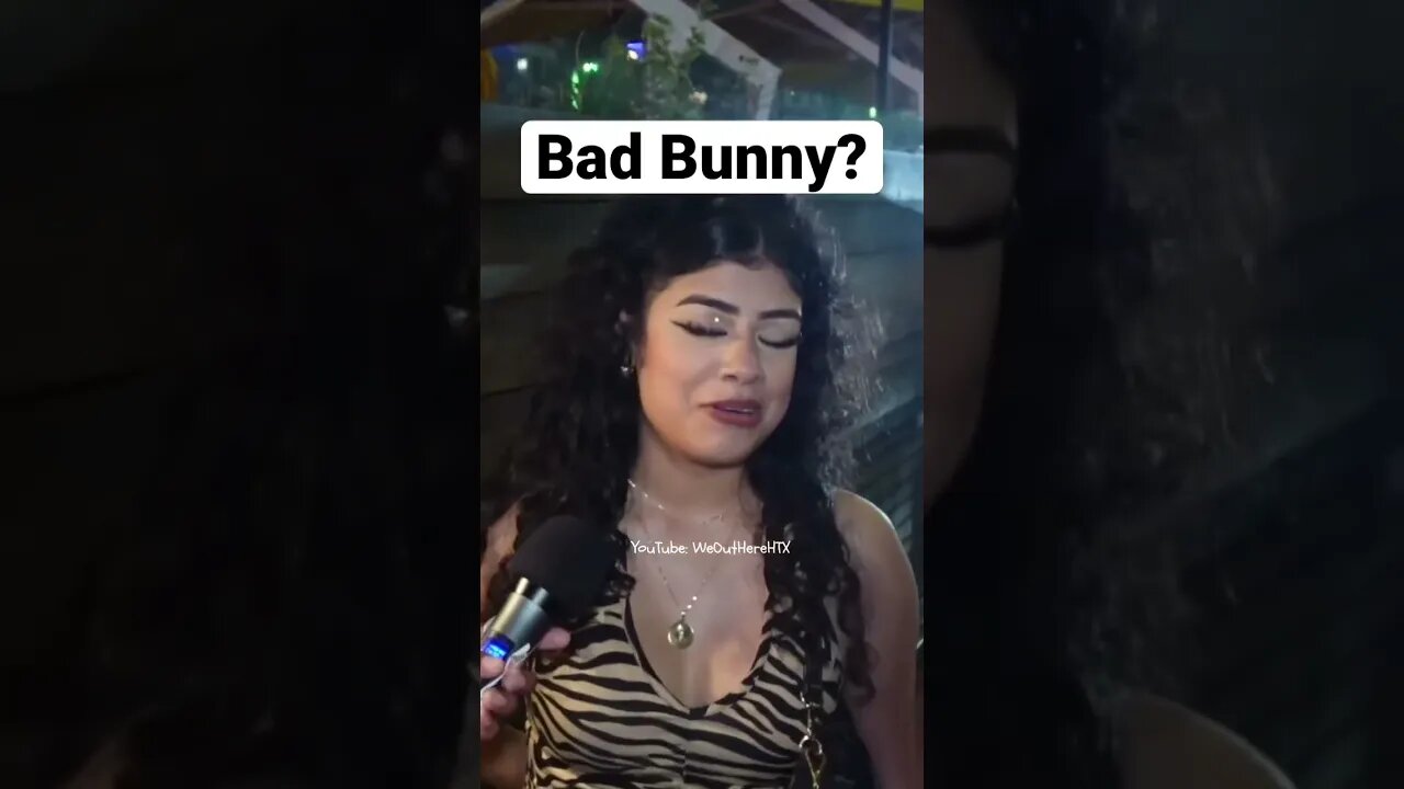 She’s a feminist #shorts #publicinterview #badbunny