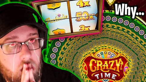 50X TOP SLOT ON PACHINKO HITS CASH HUNT! (CRAZY TIME IS BROKEN...)