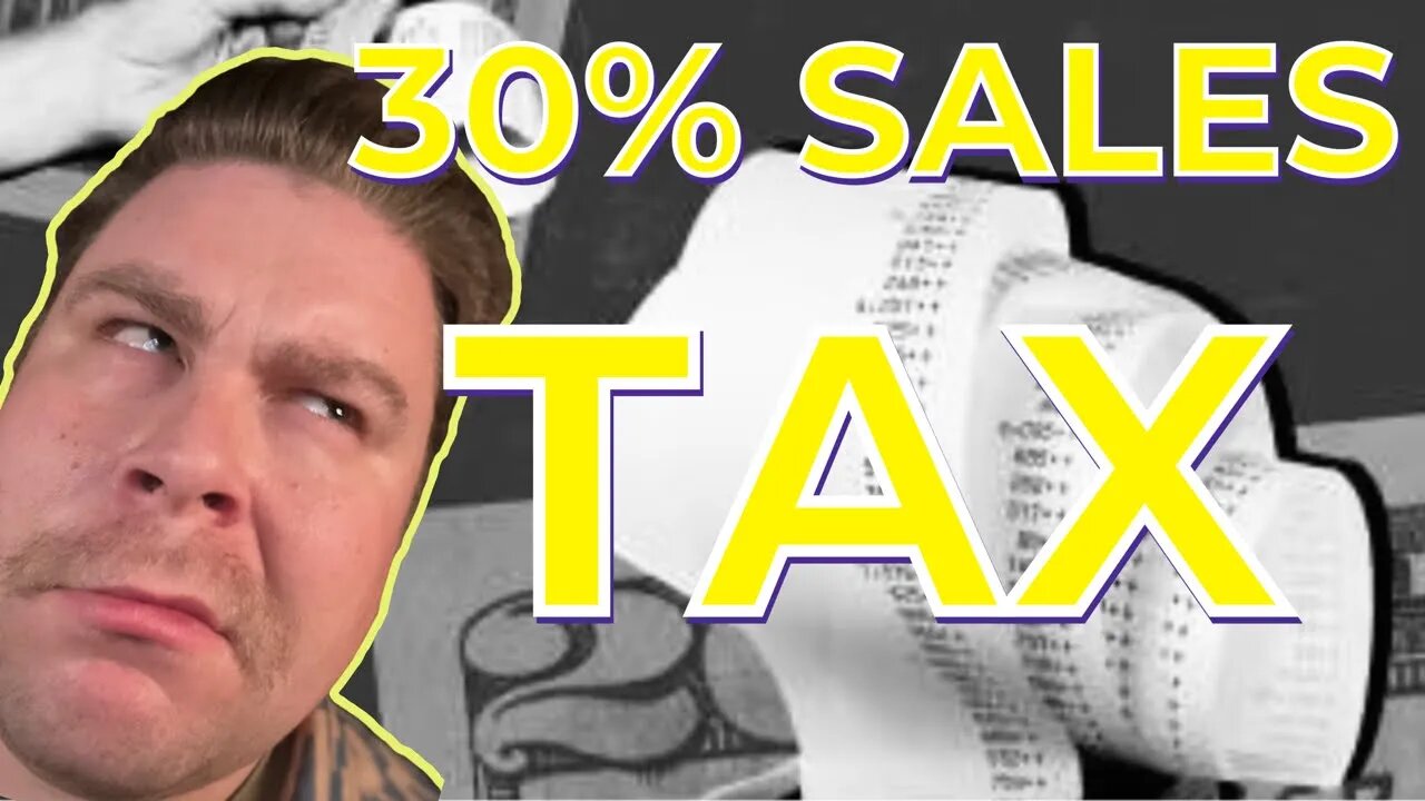 30% national sales tax?!?!