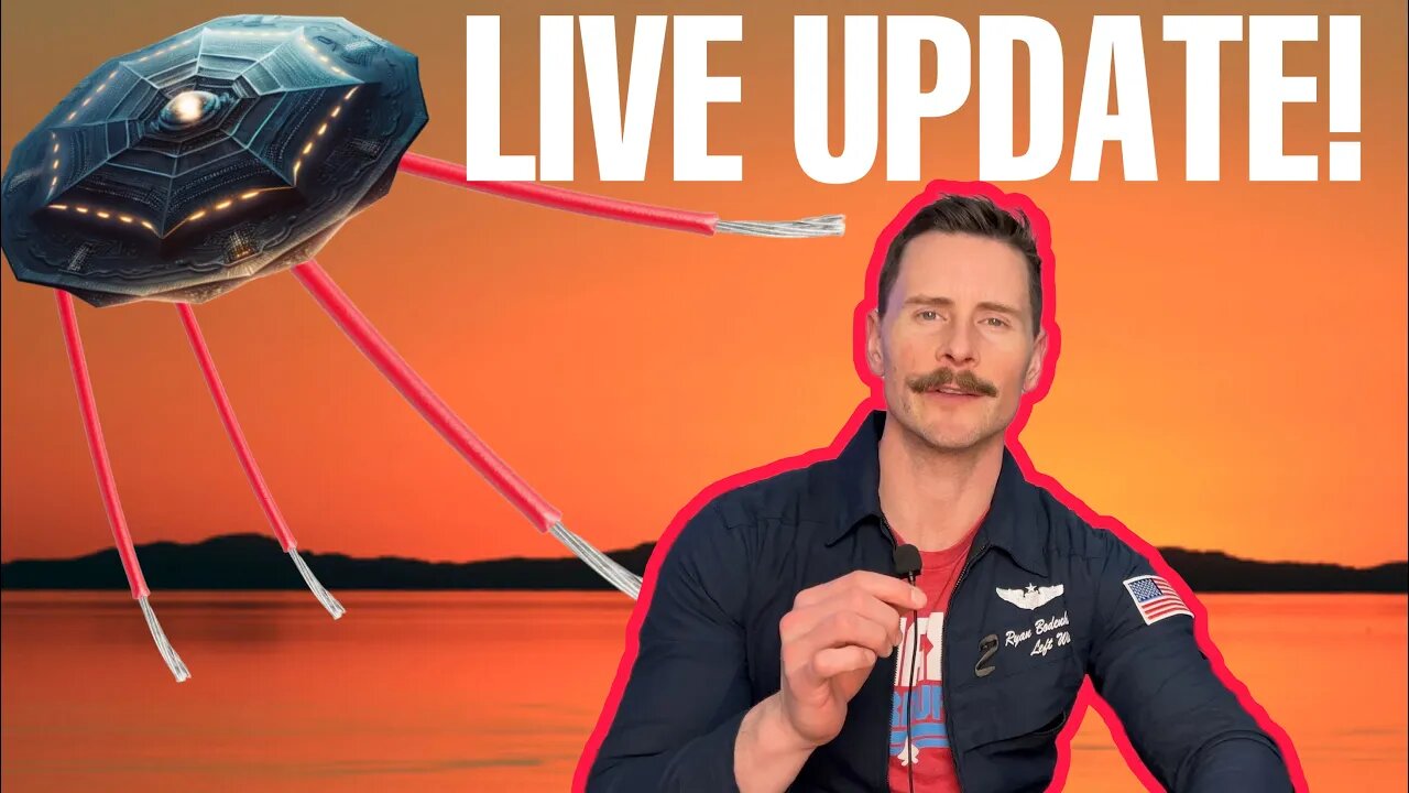 Octagon UFO Object with Strings Live Update!