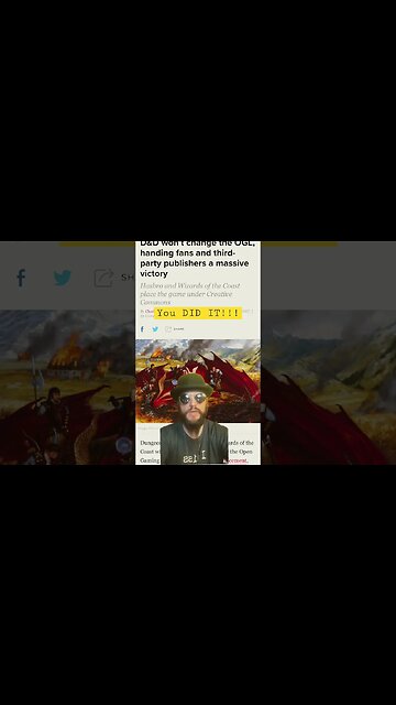 Wizards of the Coast CAVES! Fans WIN For ONCE! Dungeons And Dragon OGL #shorts