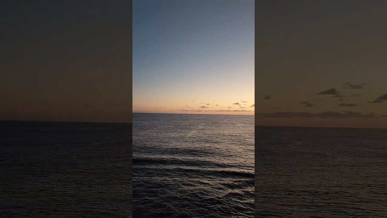 Sunrise From Wonder of The Seas! - Part 2